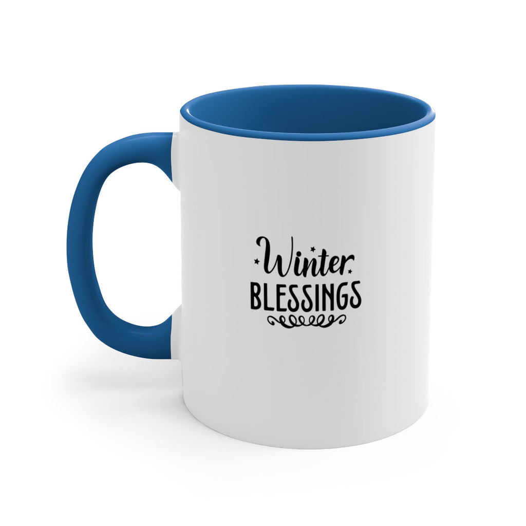 Winter Blessings 490#- winter-Mug / Coffee Cup