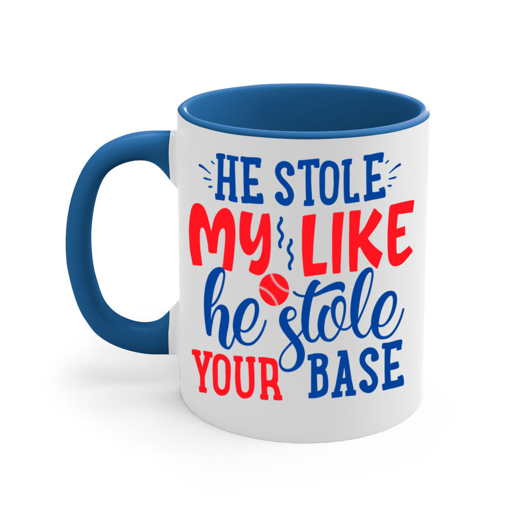 he stole my like he stole your base 2076#- baseball-Mug / Coffee Cup