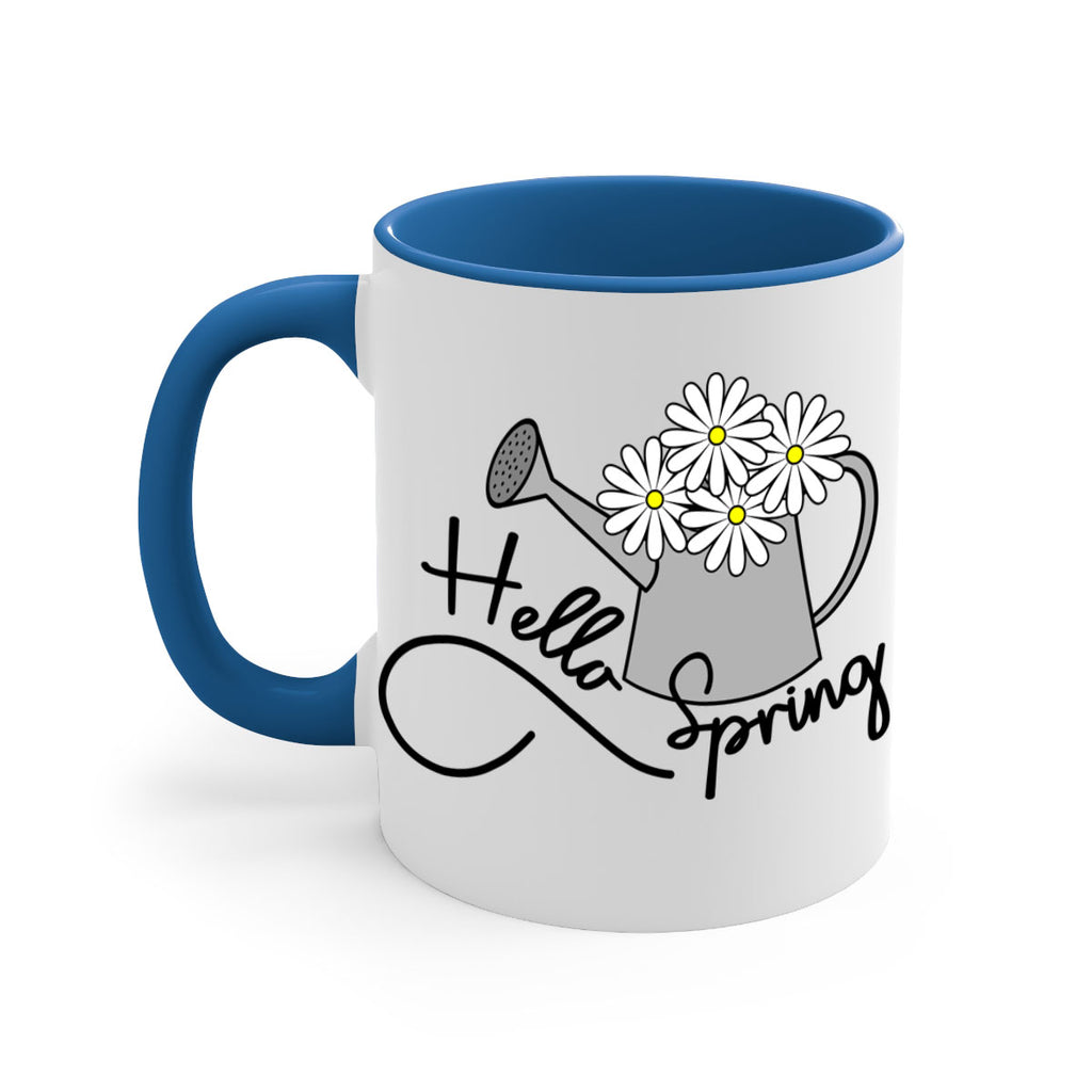 hello spring watering can208#- spring-Mug / Coffee Cup
