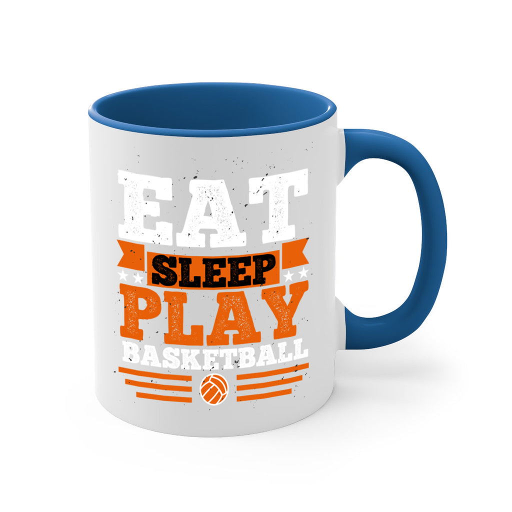 A Eat sleep play volleyball 2334#- basketball-Mug / Coffee Cup