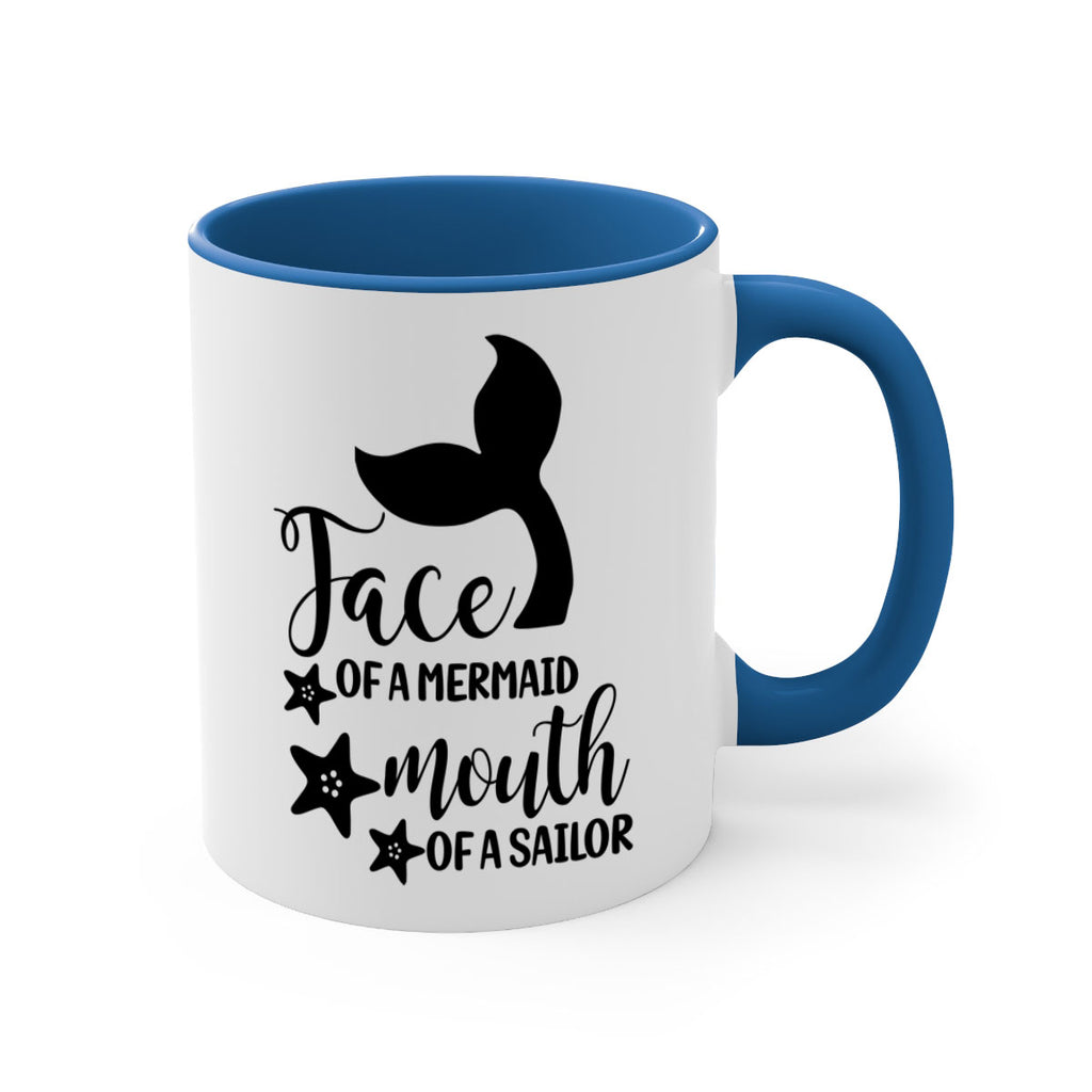 Face of a Mermaid mouth 165#- mermaid-Mug / Coffee Cup