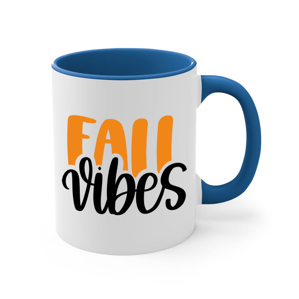 Fall Vibes 487#- fall-Mug / Coffee Cup