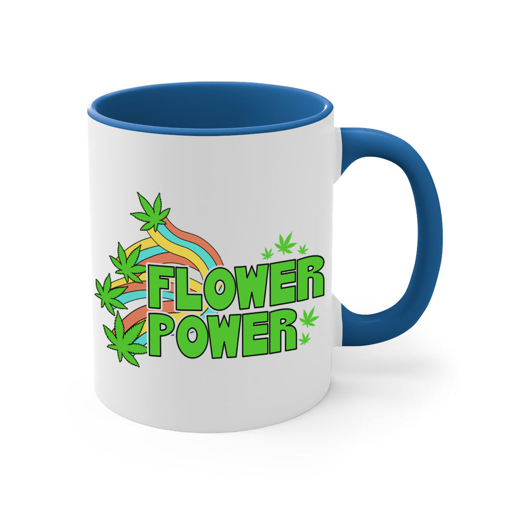Flower Power Cannabis leaf 86#- marijuana-Mug / Coffee Cup