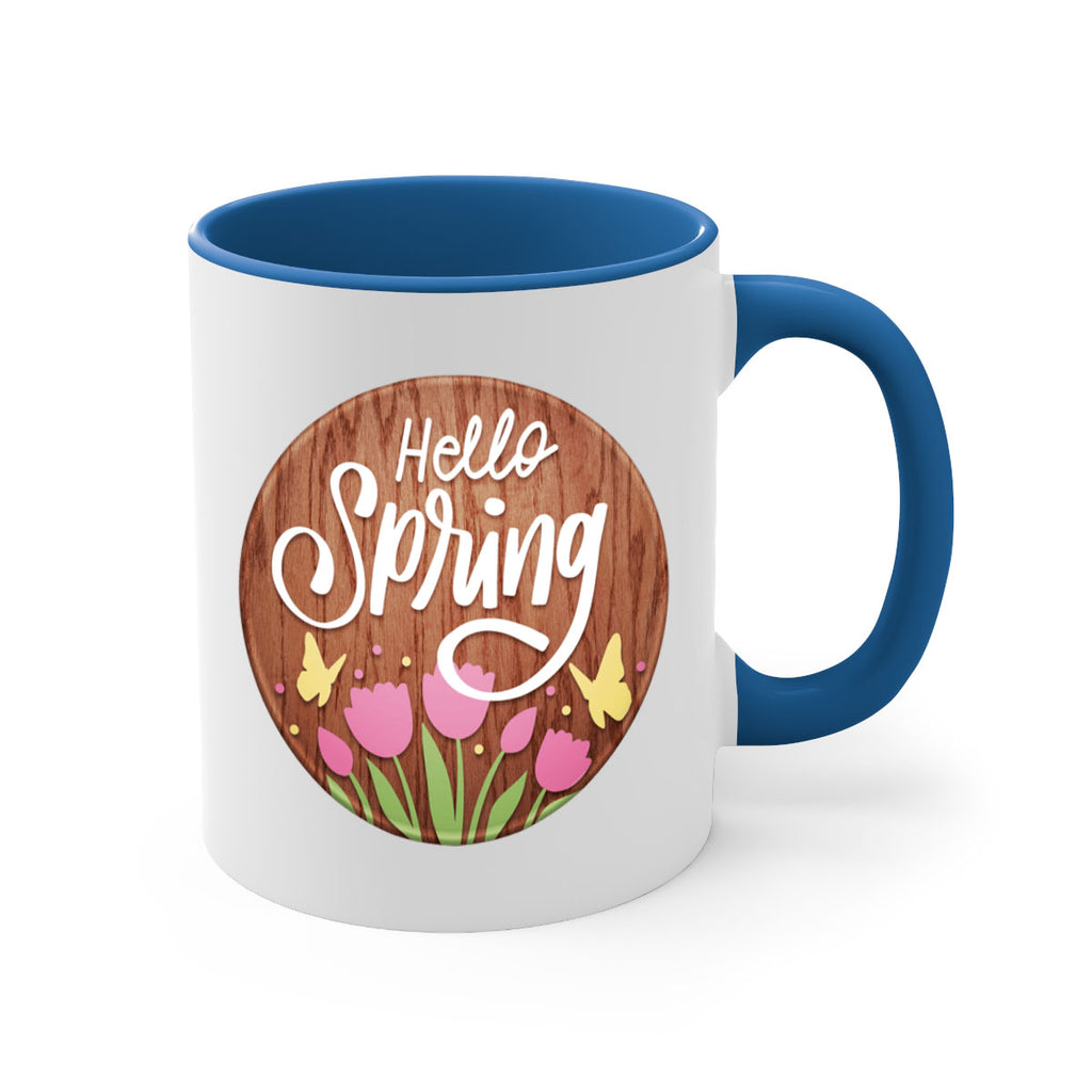Hello spring Mockup202#- spring-Mug / Coffee Cup