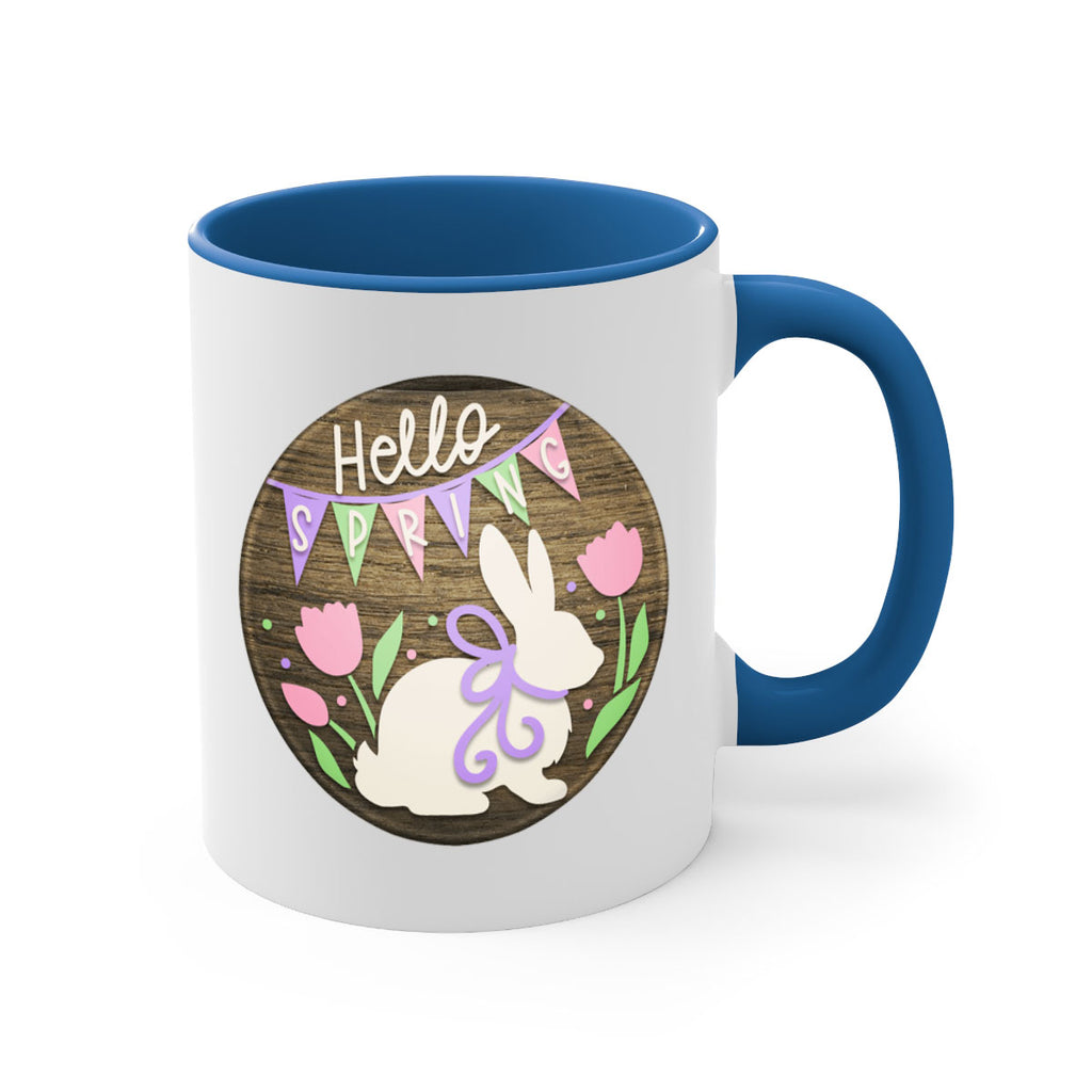 Hello spring bunny Mockup190#- spring-Mug / Coffee Cup