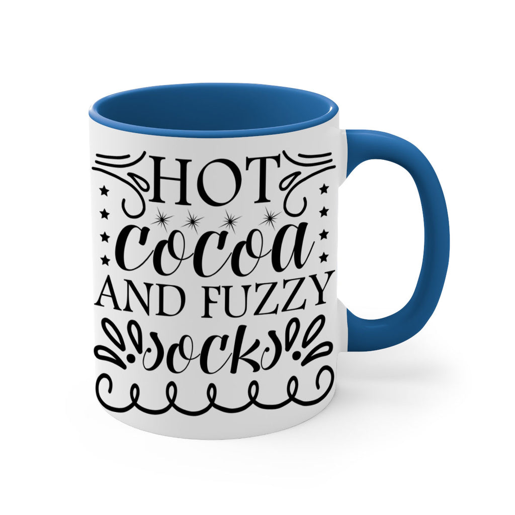 Hot Cocoa and Fuzzy Socks 217#- winter-Mug / Coffee Cup