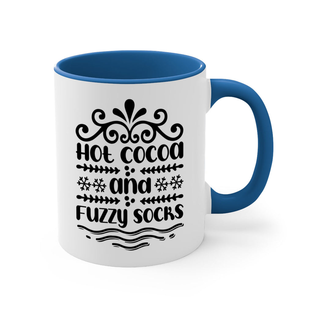 Hot Cocoa and Fuzzy Socks 219#- winter-Mug / Coffee Cup