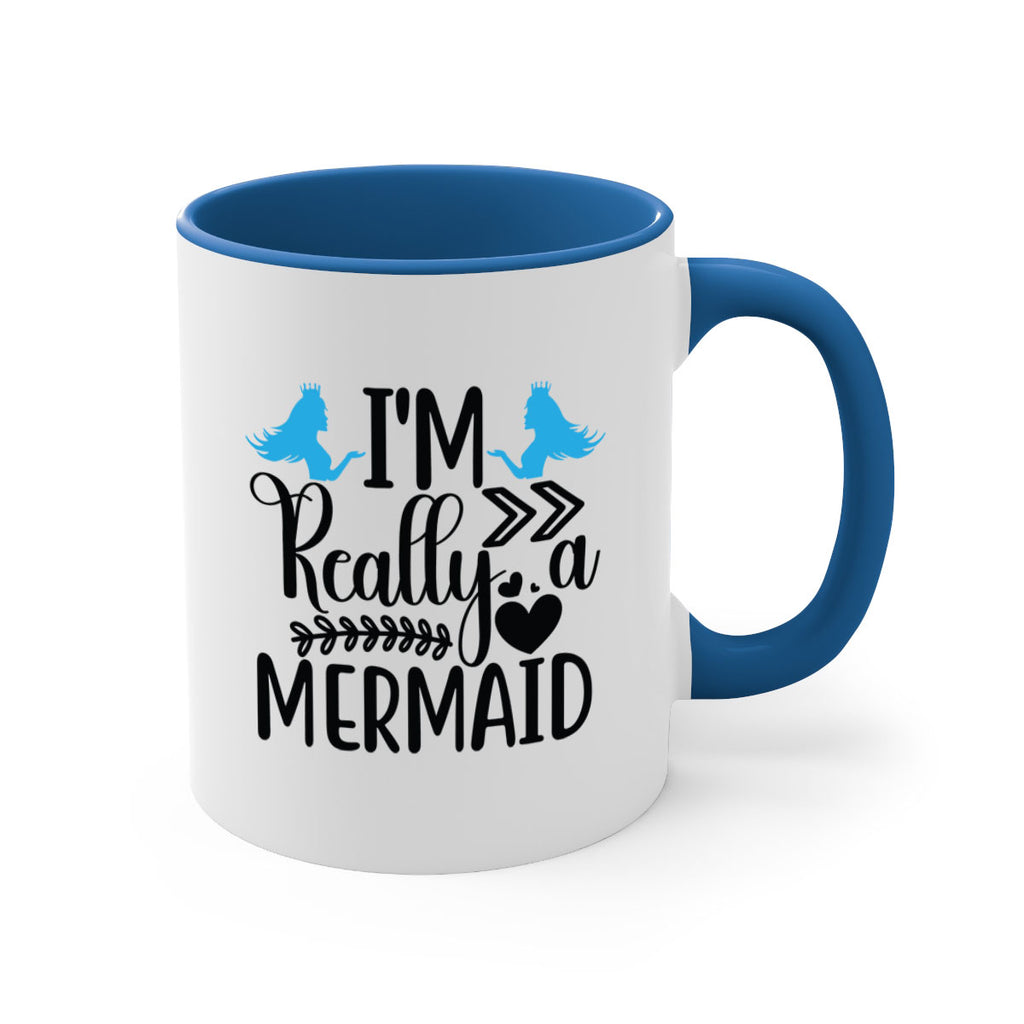 Im Really a Mermaid 262#- mermaid-Mug / Coffee Cup