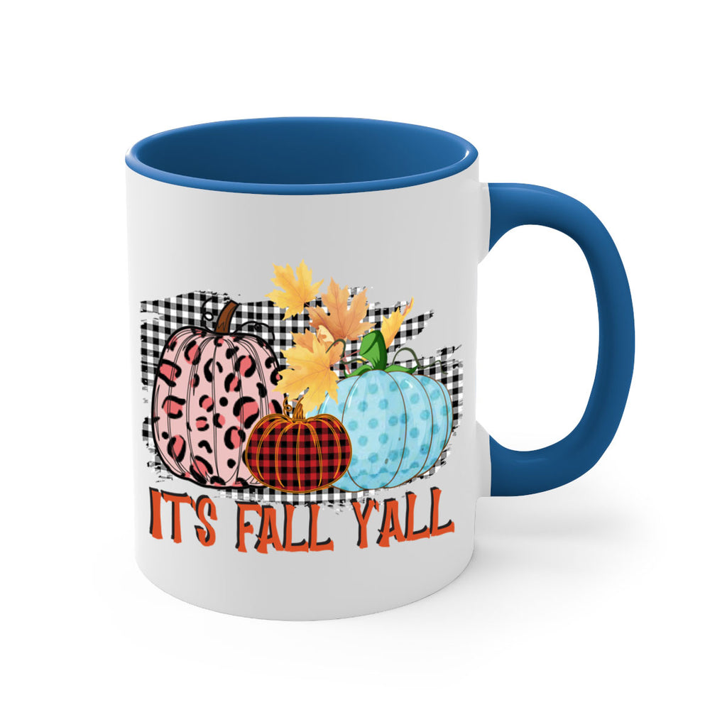 Its Fall Yall Design 371#- fall-Mug / Coffee Cup