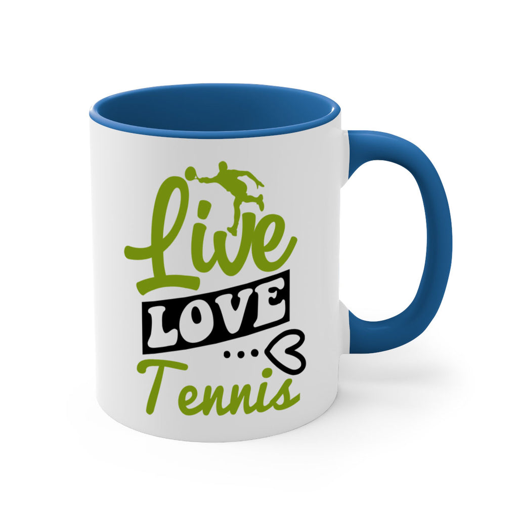 Live Love Tennis 829#- tennis-Mug / Coffee Cup