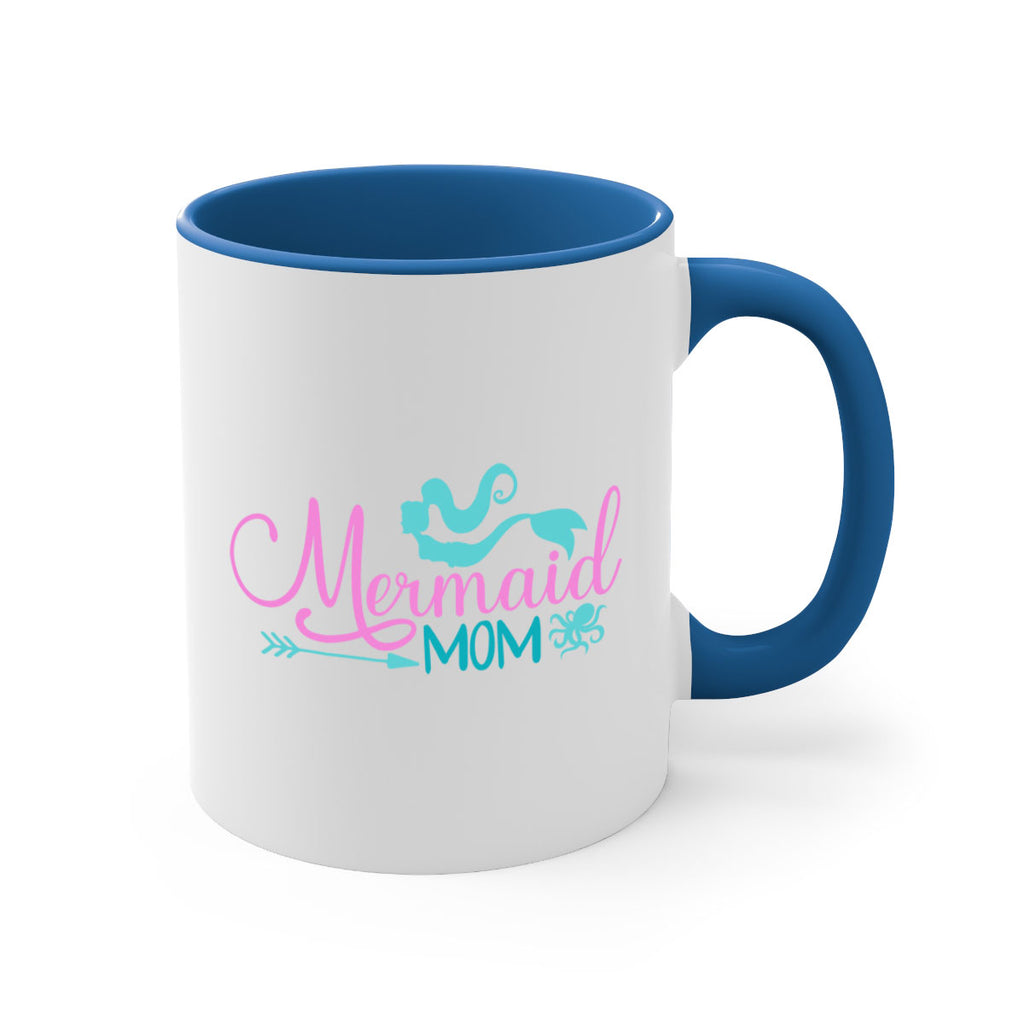 Mermaid Mom 374#- mermaid-Mug / Coffee Cup