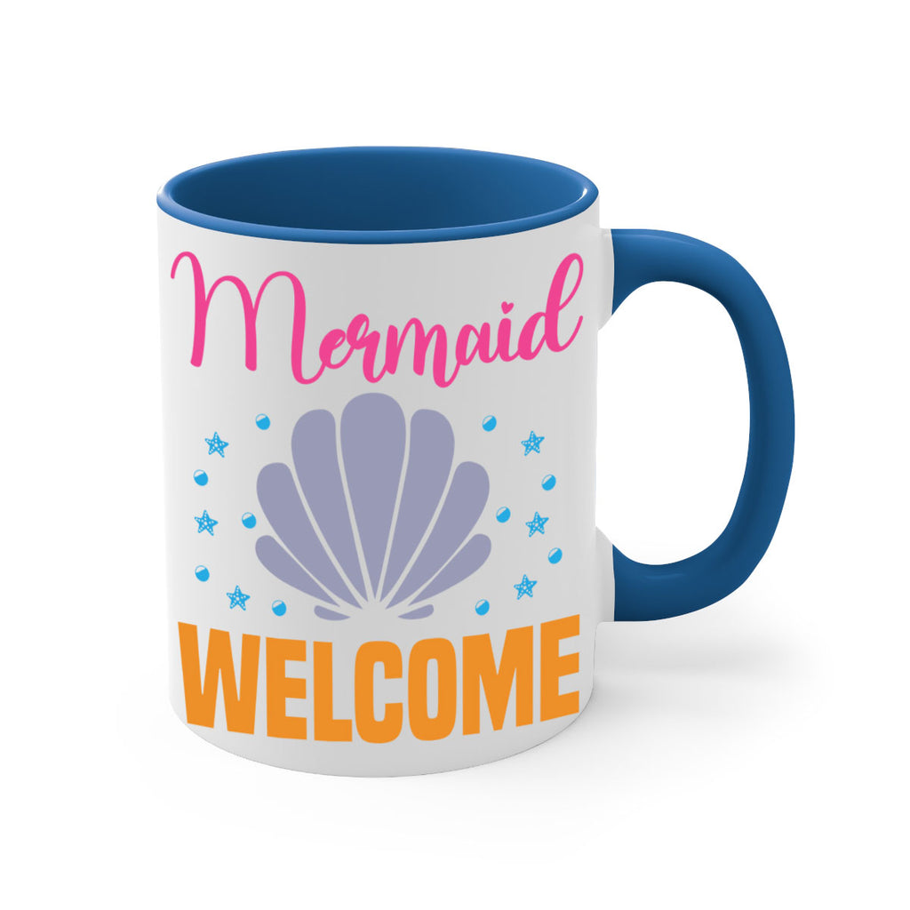 Mermaid Welcome Design 467#- mermaid-Mug / Coffee Cup