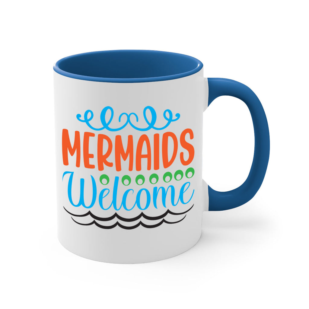 Mermaids Welcome 497#- mermaid-Mug / Coffee Cup