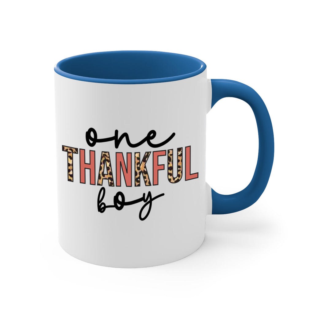 One thankful boy 462#- fall-Mug / Coffee Cup