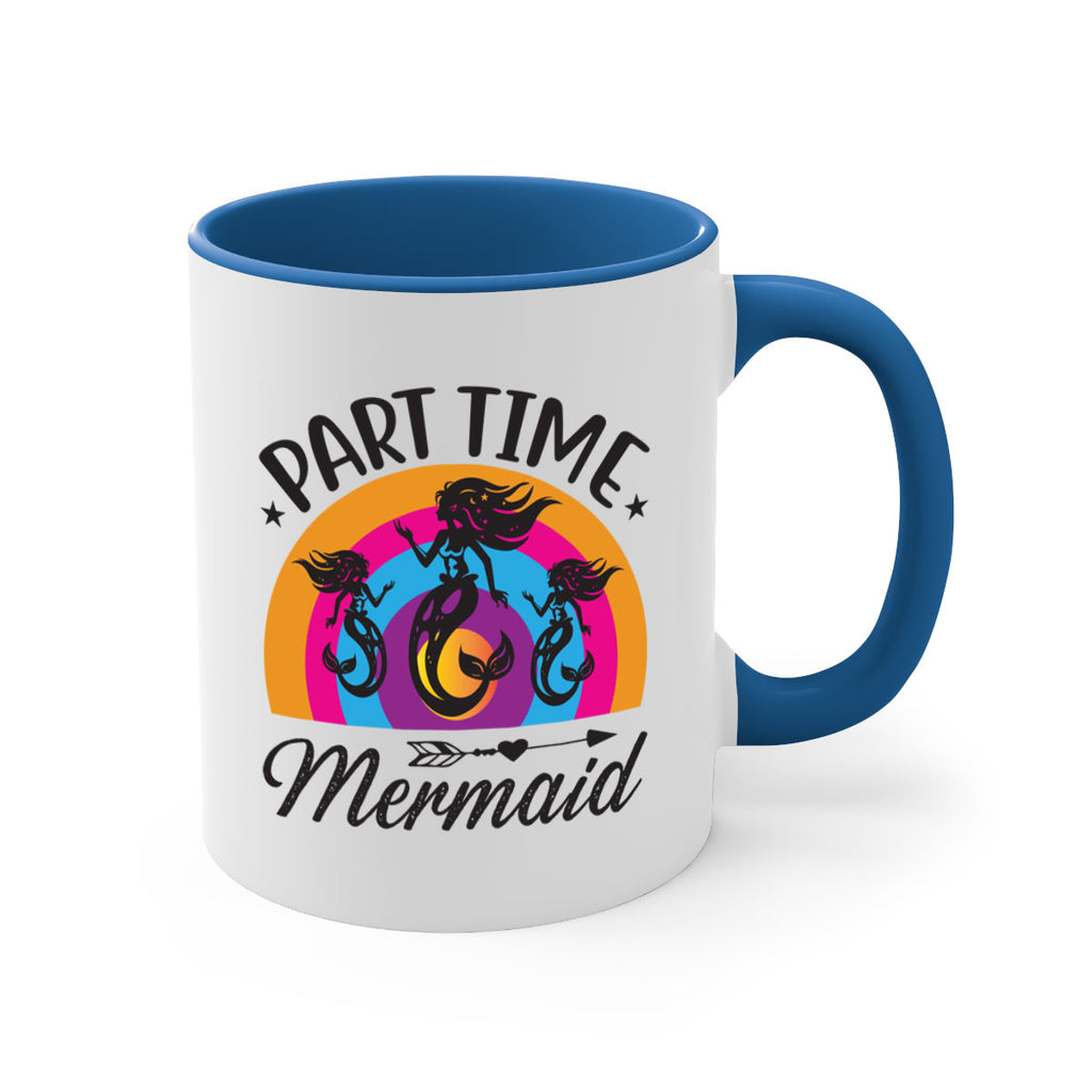 Part time mermaid 534#- mermaid-Mug / Coffee Cup