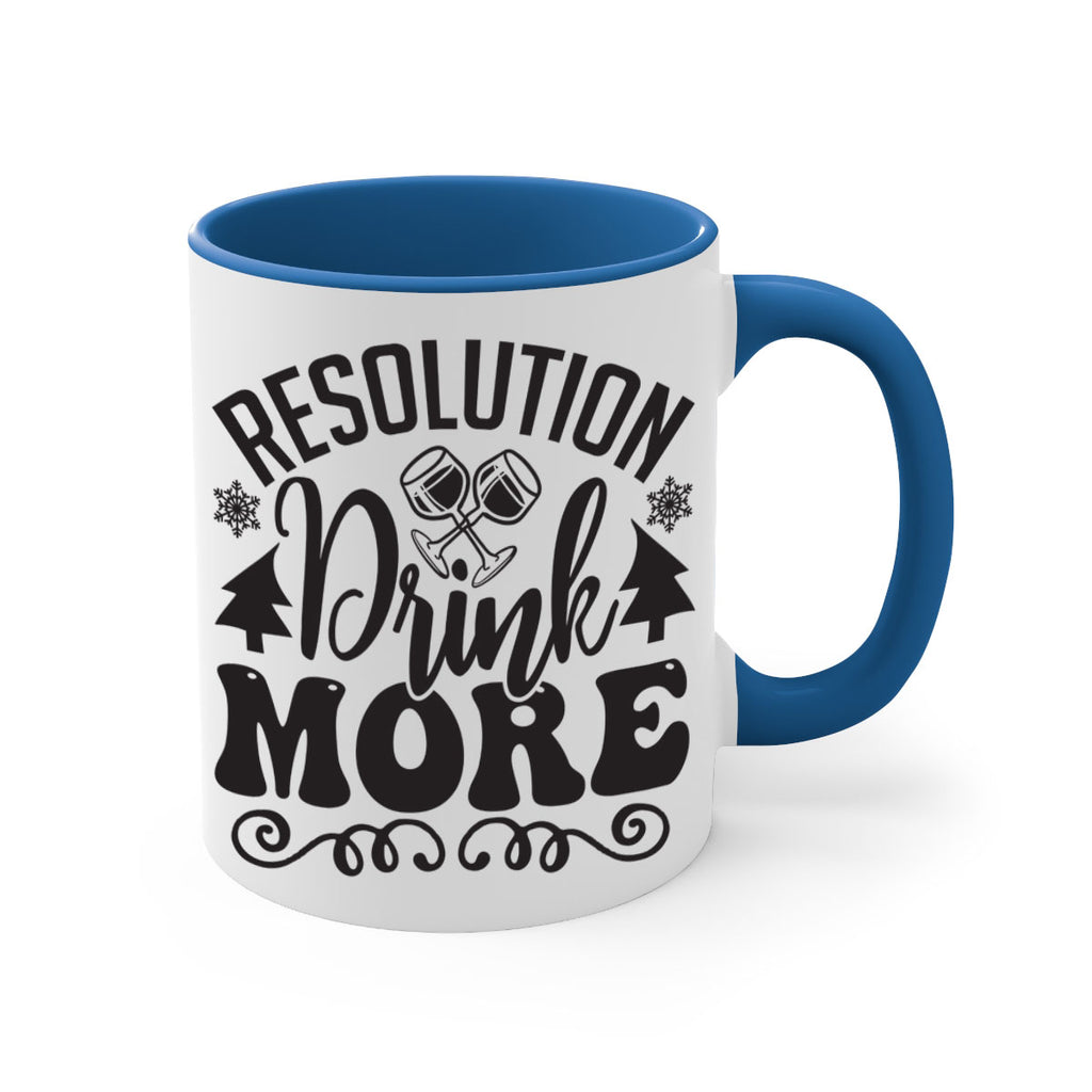 Resolution drink more 349#- winter-Mug / Coffee Cup