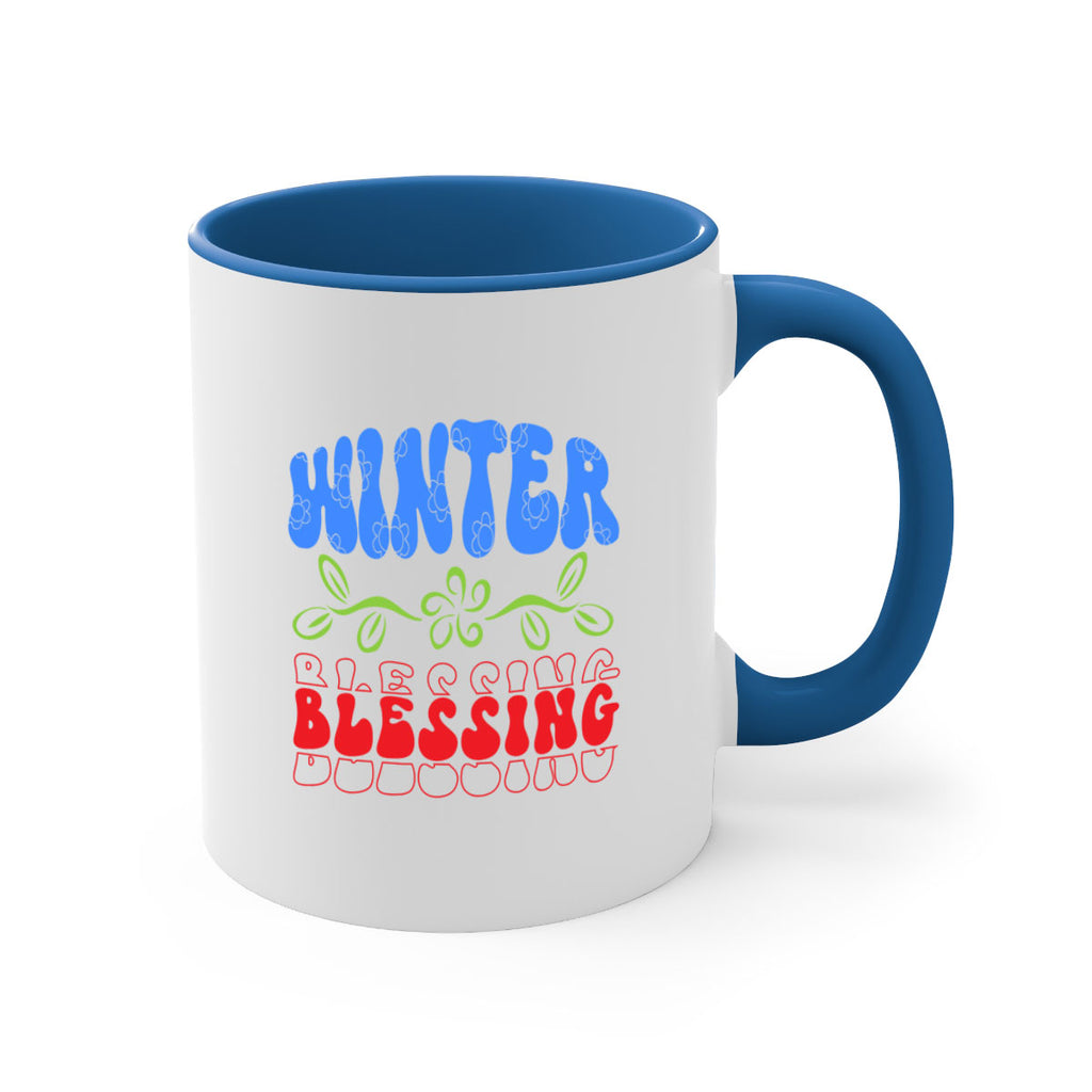 Winter blessing 487#- winter-Mug / Coffee Cup