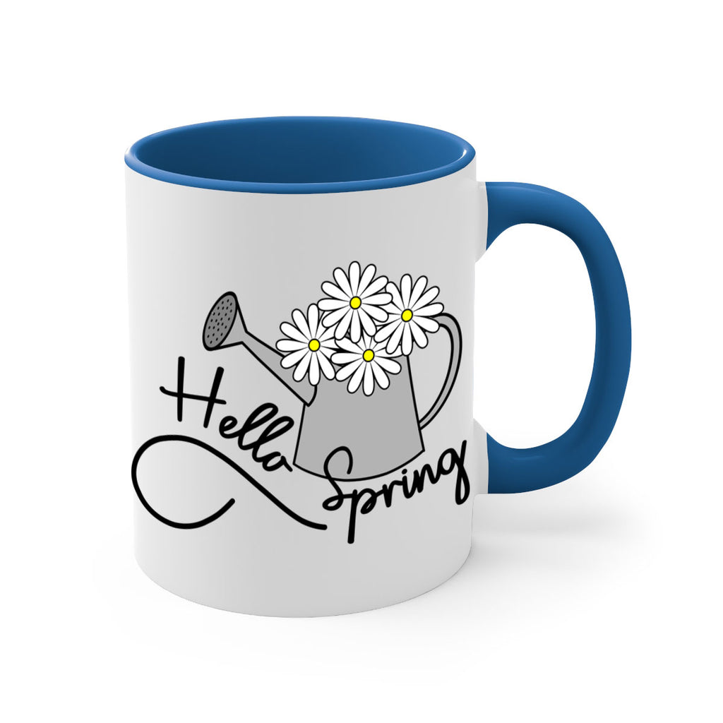 hello spring watering can208#- spring-Mug / Coffee Cup