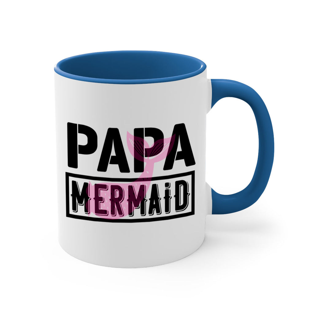 papa mermaid 533#- mermaid-Mug / Coffee Cup