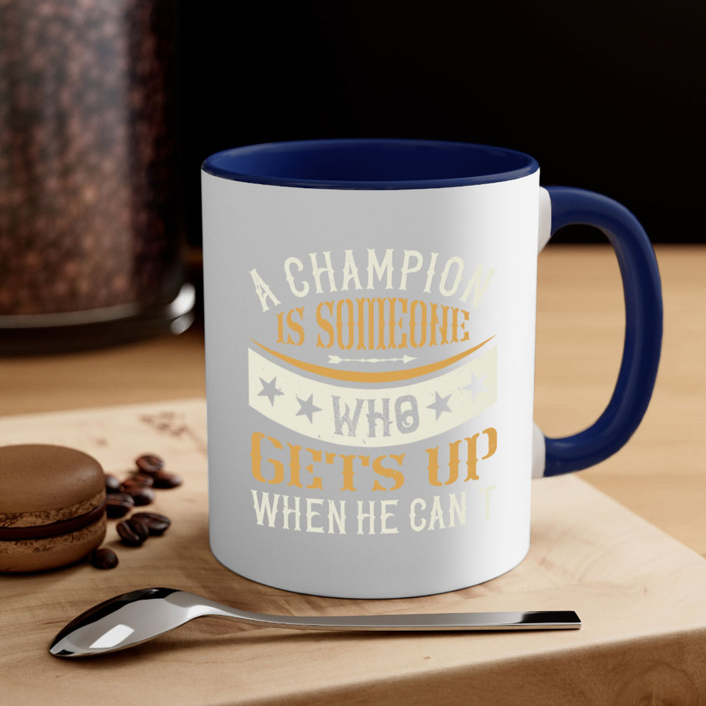 A champion is someone who gets up when he cant 2364#- boxing-Mug / Coffee Cup
