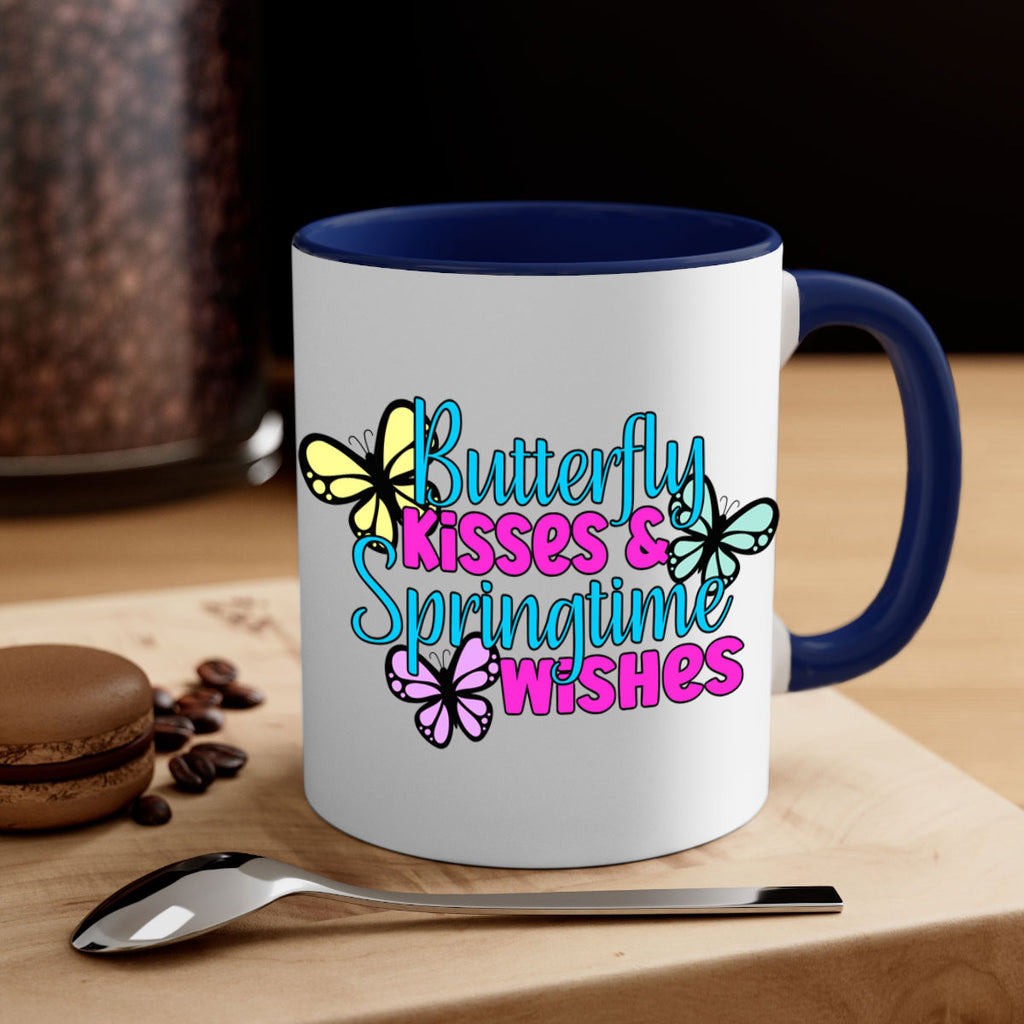 Butterfly kisses & springtime wishes95#- spring-Mug / Coffee Cup