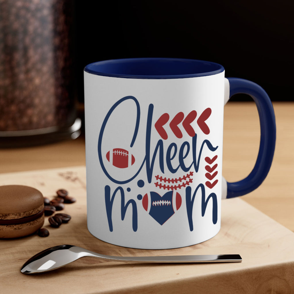 Cheer mom 1558#- football-Mug / Coffee Cup