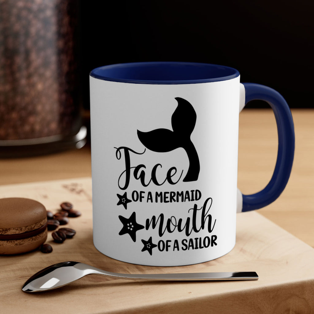 Face of a Mermaid mouth 165#- mermaid-Mug / Coffee Cup