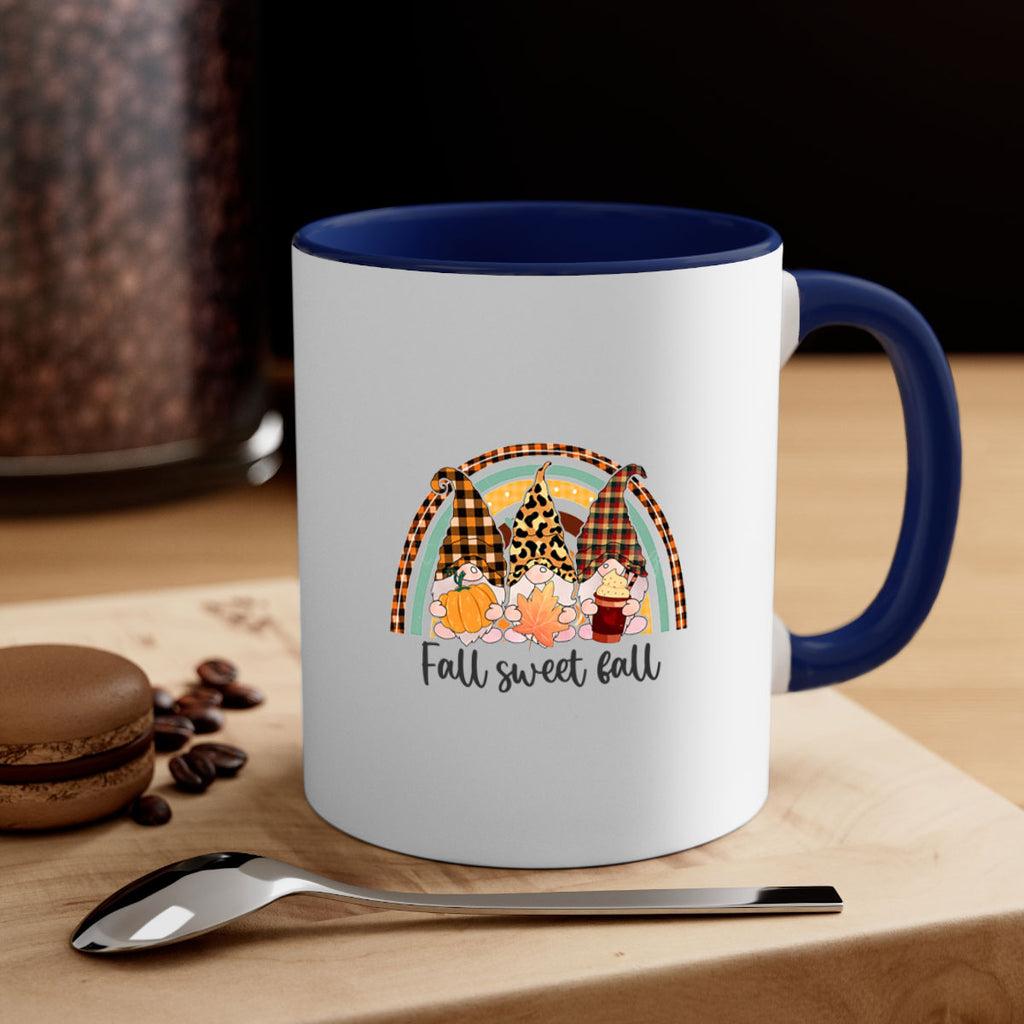 FallSweetFallGnomeRainbow 162#- fall-Mug / Coffee Cup
