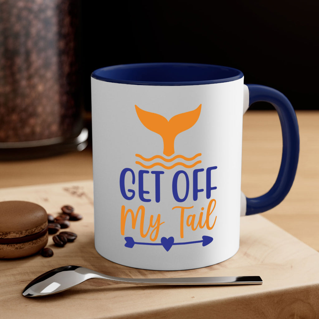Get off My Tail 169#- mermaid-Mug / Coffee Cup