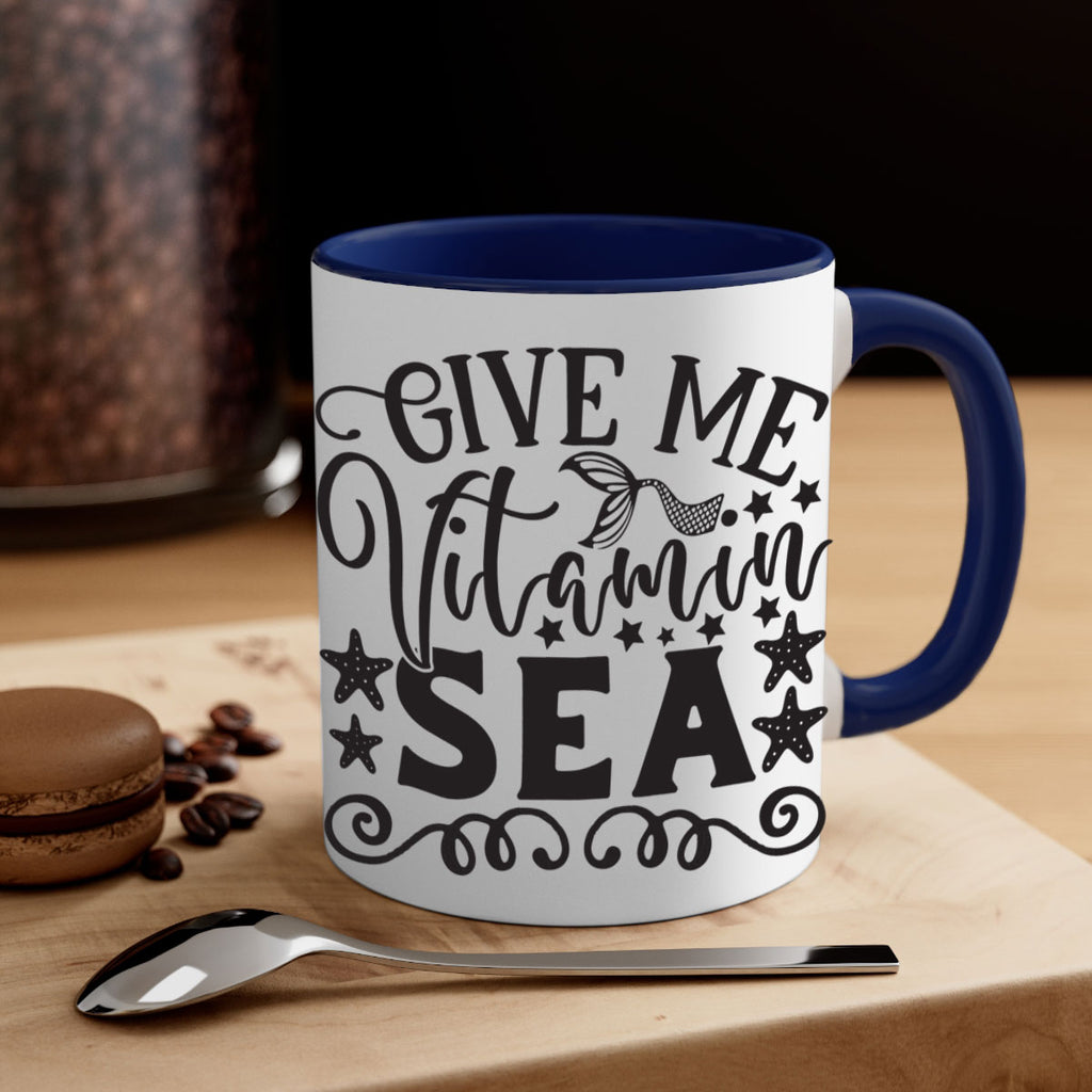 Give me vitamin sea 191#- mermaid-Mug / Coffee Cup