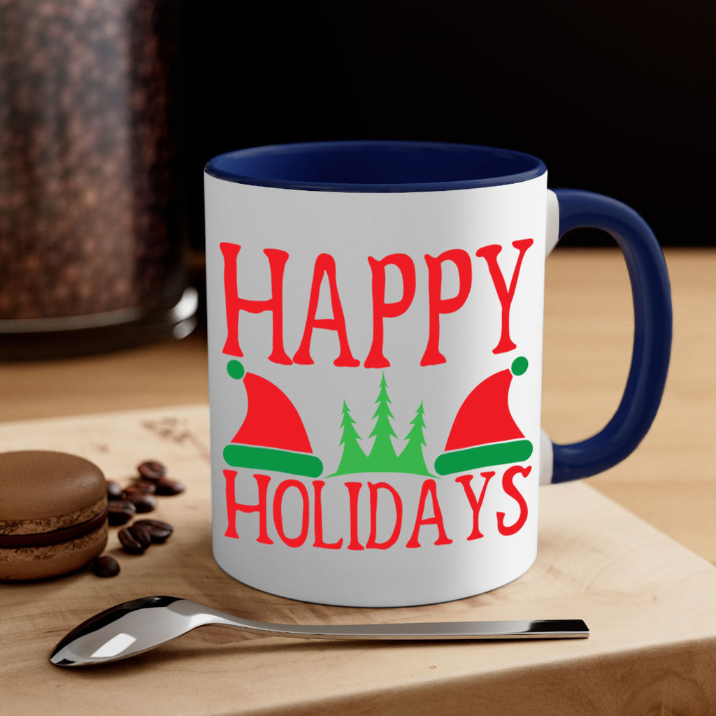 Happy Holidays 136#- winter-Mug / Coffee Cup