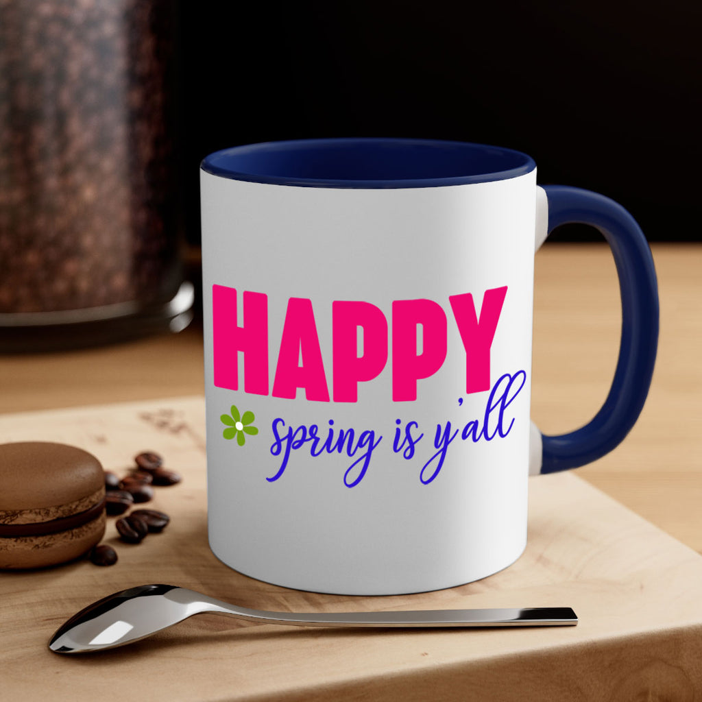 Happy Spring is Y'all 160#- spring-Mug / Coffee Cup