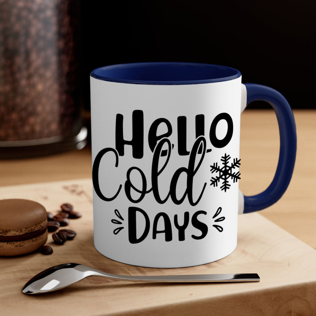 Hello Cold Days155#- winter-Mug / Coffee Cup