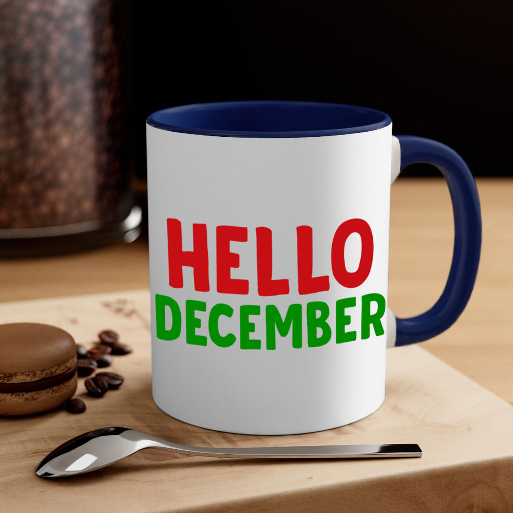 Hello December 158#- winter-Mug / Coffee Cup