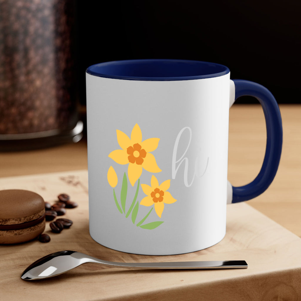 Hi daffodil flower236#- spring-Mug / Coffee Cup