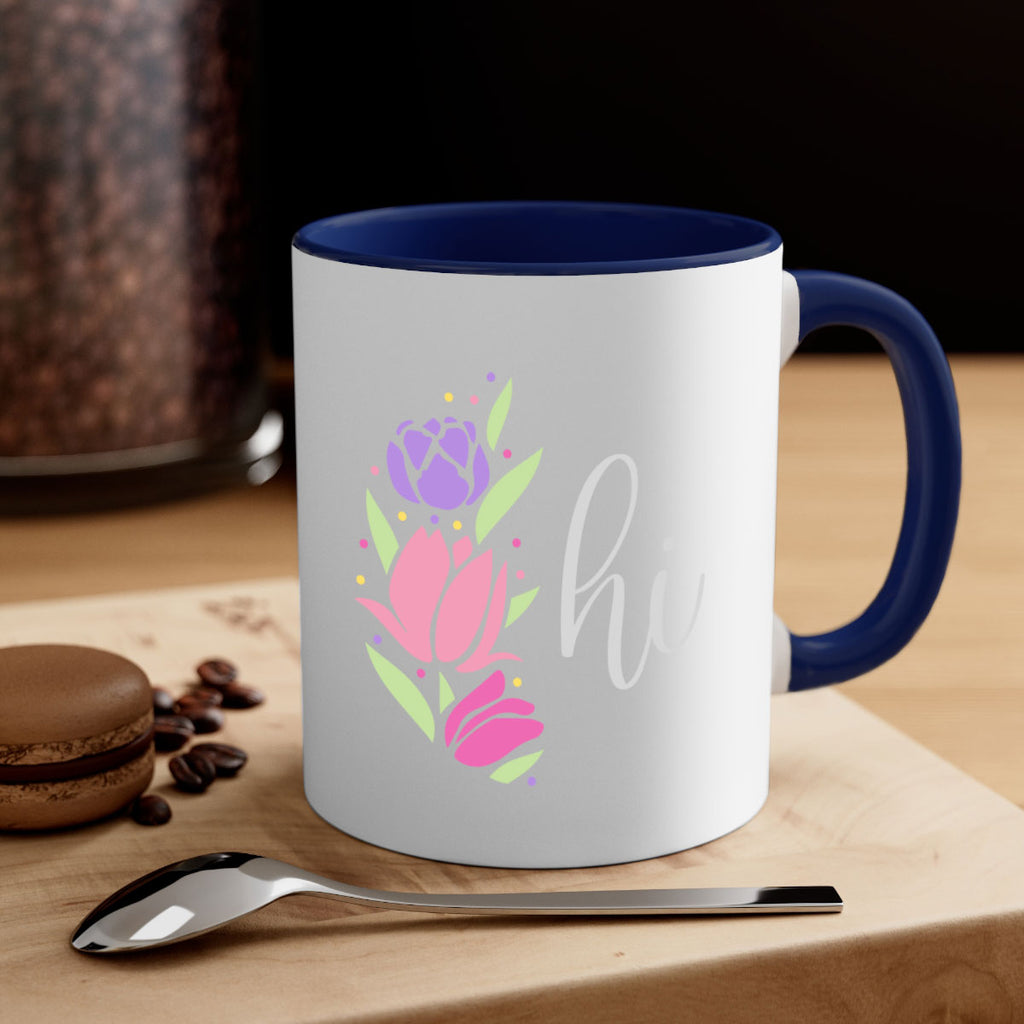Hi pink flowers238#- spring-Mug / Coffee Cup
