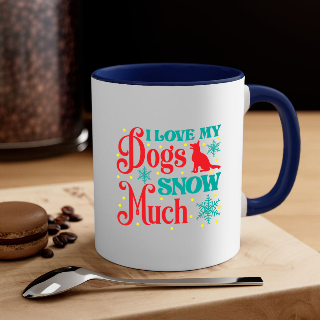 I Love My Dogs Snow 242#- winter-Mug / Coffee Cup