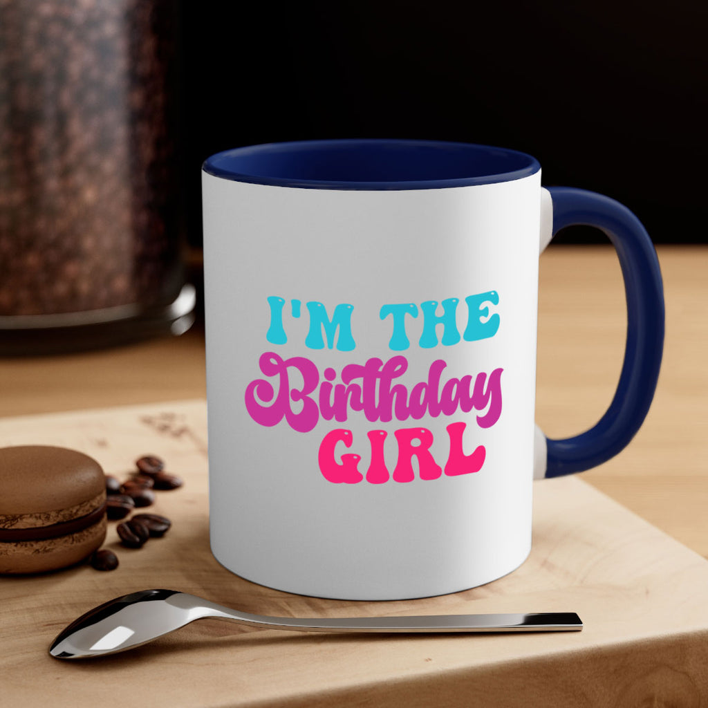 Im The Birthday Girl 225#- mermaid-Mug / Coffee Cup