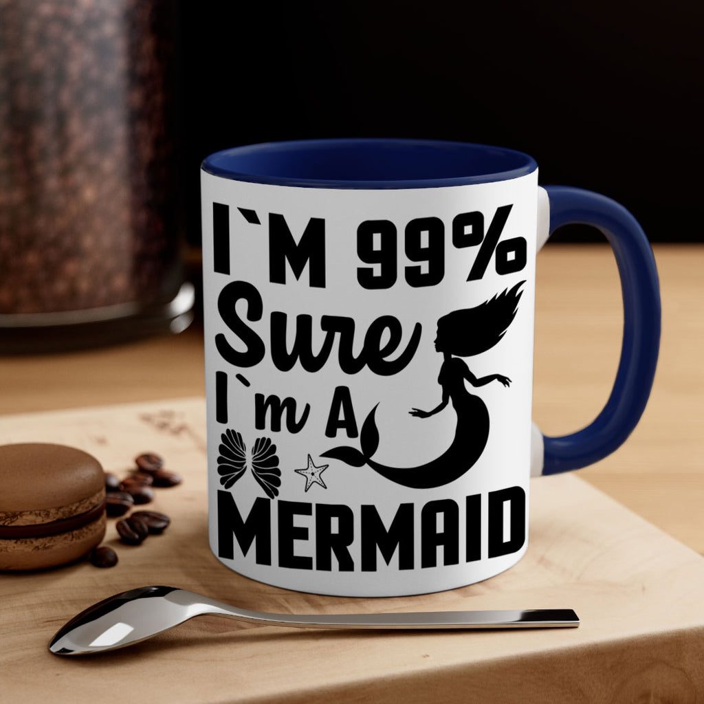 Im sure im a 253#- mermaid-Mug / Coffee Cup