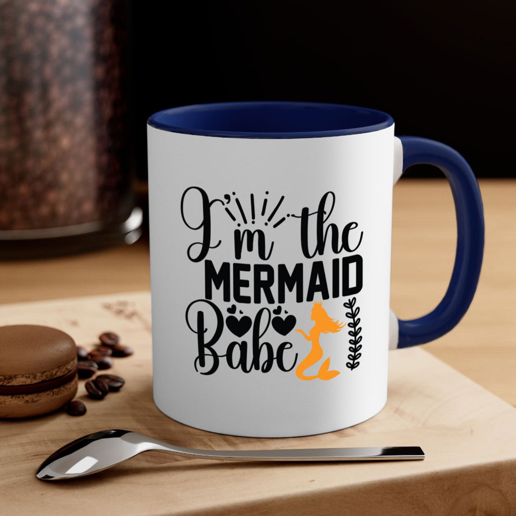 Im the Mermaid Babe 263#- mermaid-Mug / Coffee Cup