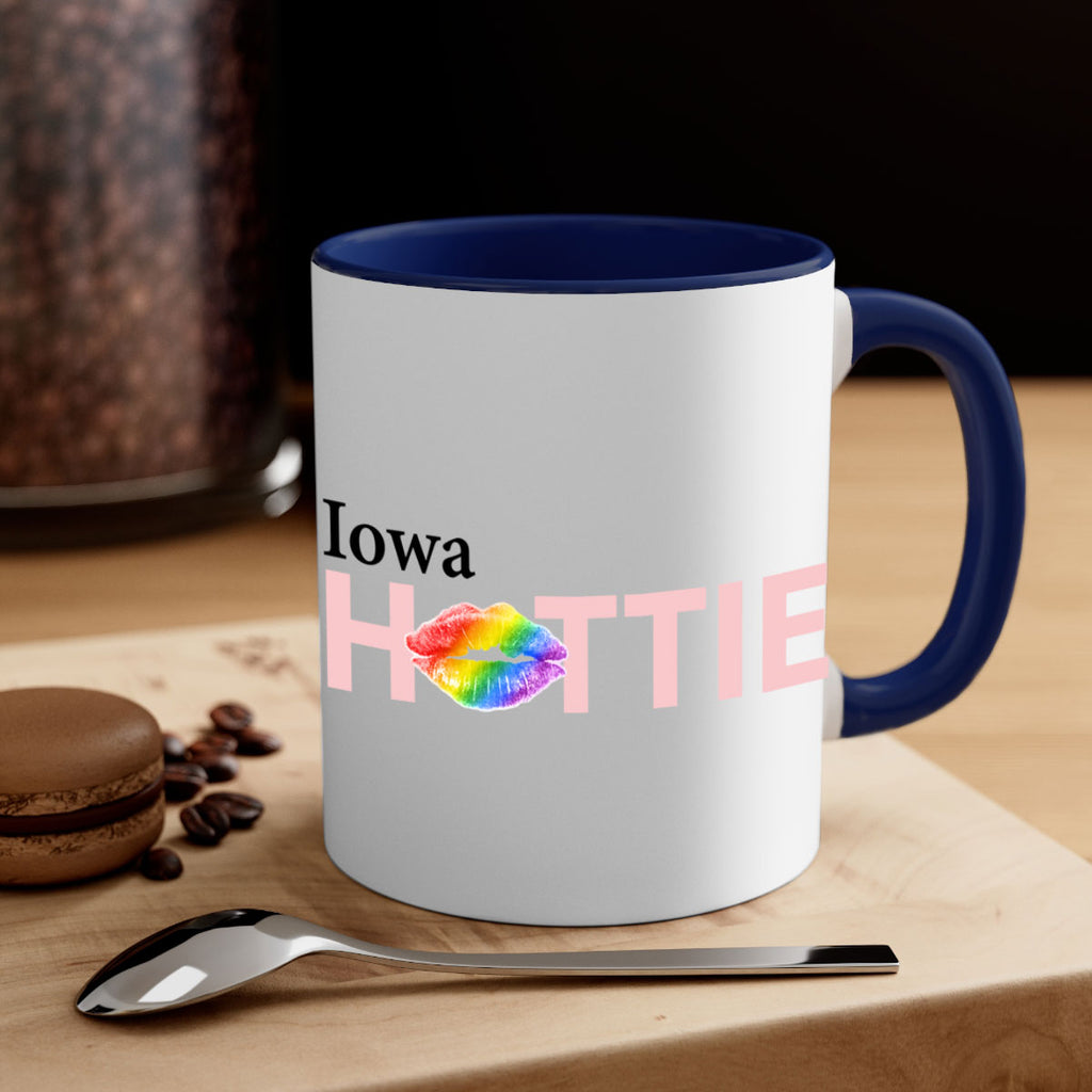 Iowa Hottie with rainbow lips 15#- Hottie Collection-Mug / Coffee Cup