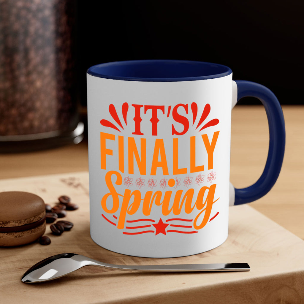 It’s finally spring 288#- spring-Mug / Coffee Cup