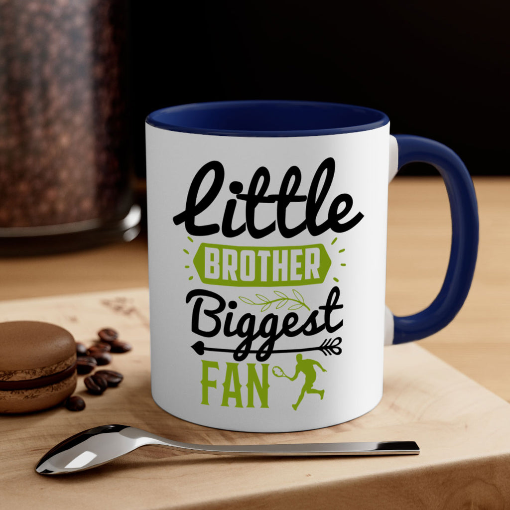 Little Brother Biggest Fan 892#- tennis-Mug / Coffee Cup