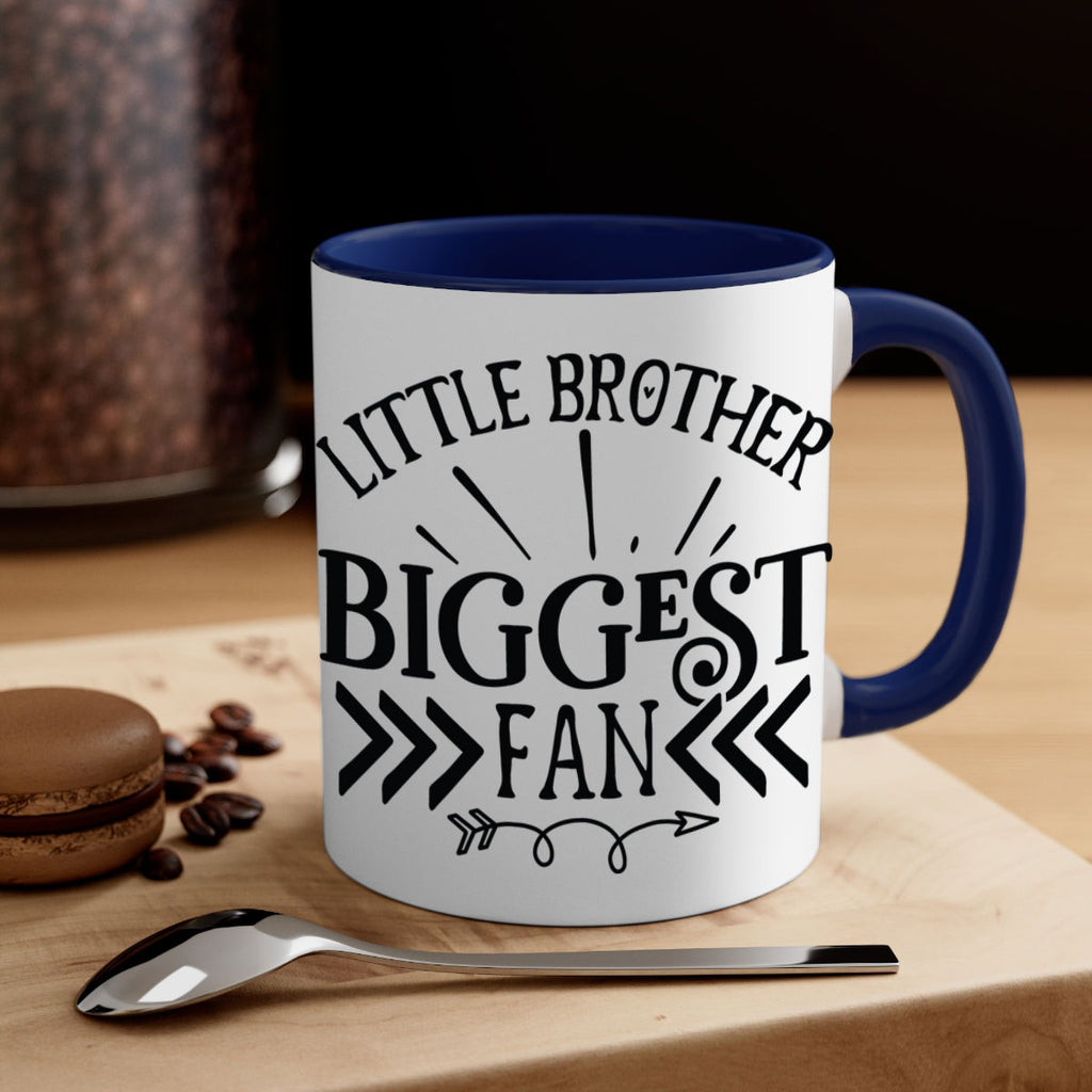Little brother biggest fan 878#- tennis-Mug / Coffee Cup