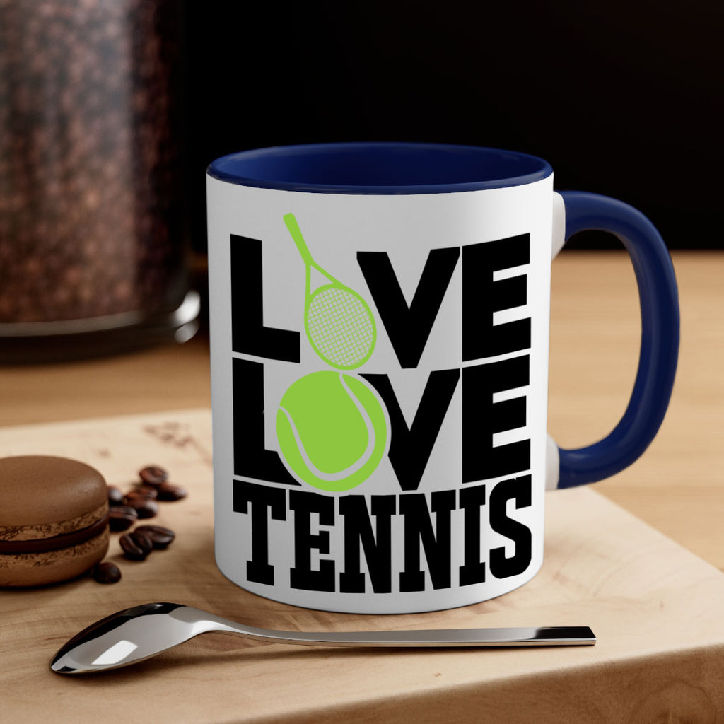 Live Love Tennis 799#- tennis-Mug / Coffee Cup