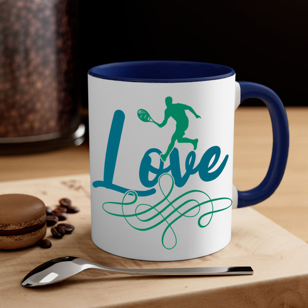 Love 706#- tennis-Mug / Coffee Cup