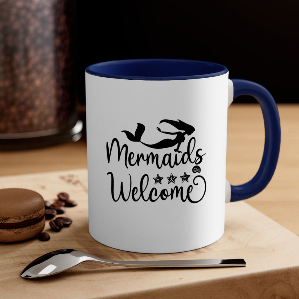 Mermaids welcome design 501#- mermaid-Mug / Coffee Cup