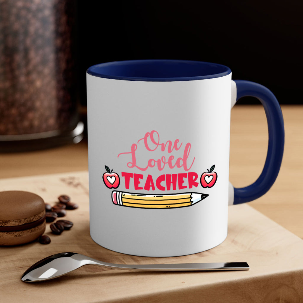 One Loved Teacher Valentine 8#- teacher-Mug / Coffee Cup