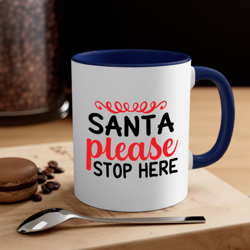 Santa please stop here 351#- winter-Mug / Coffee Cup