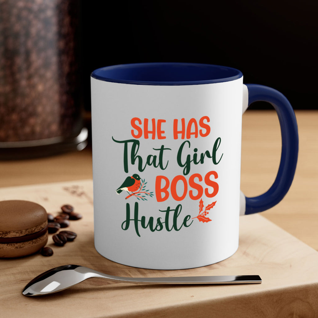 She Has That Girl Boss Hustle 363#- winter-Mug / Coffee Cup